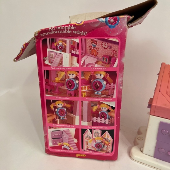 1984‎ Sweet Secrets Galoob Jewelry Box Doll House & Accessories With Box - Picture 5 of 16